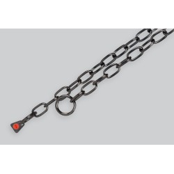 chain collar, black medium links